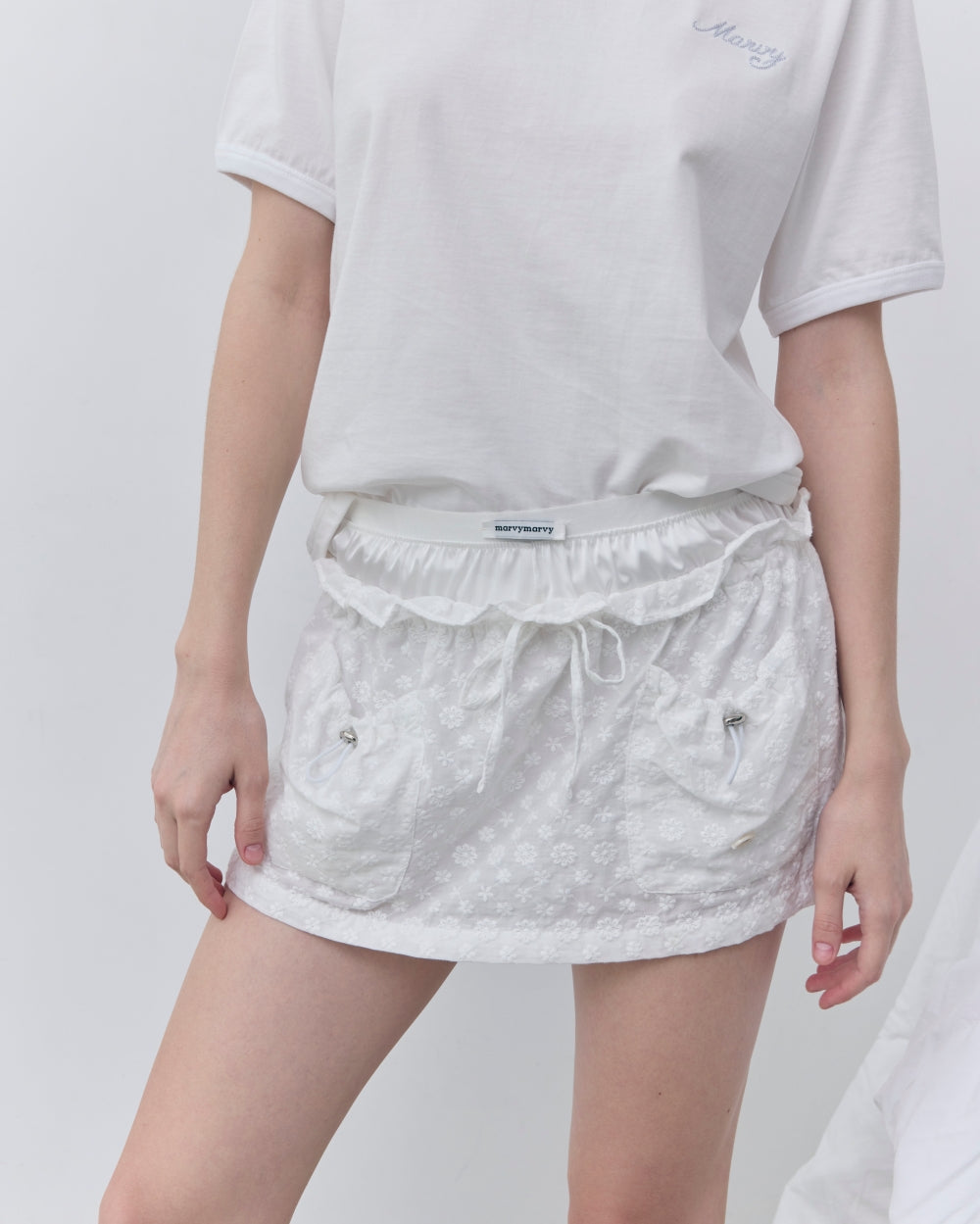 2nd) daisy pocket layer skirt