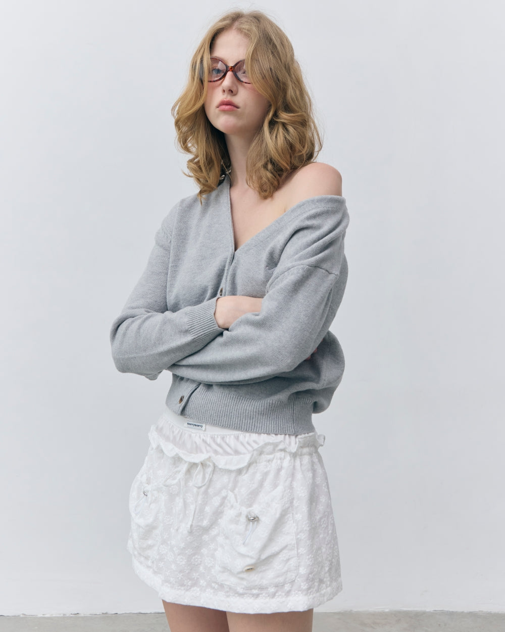 2nd) daisy pocket layer skirt