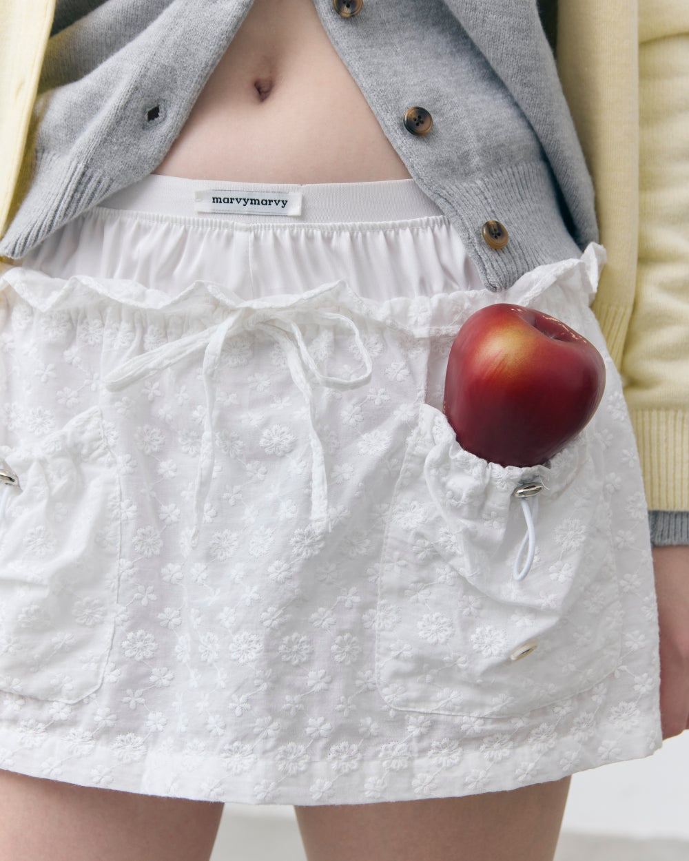 2nd) daisy pocket layer skirt