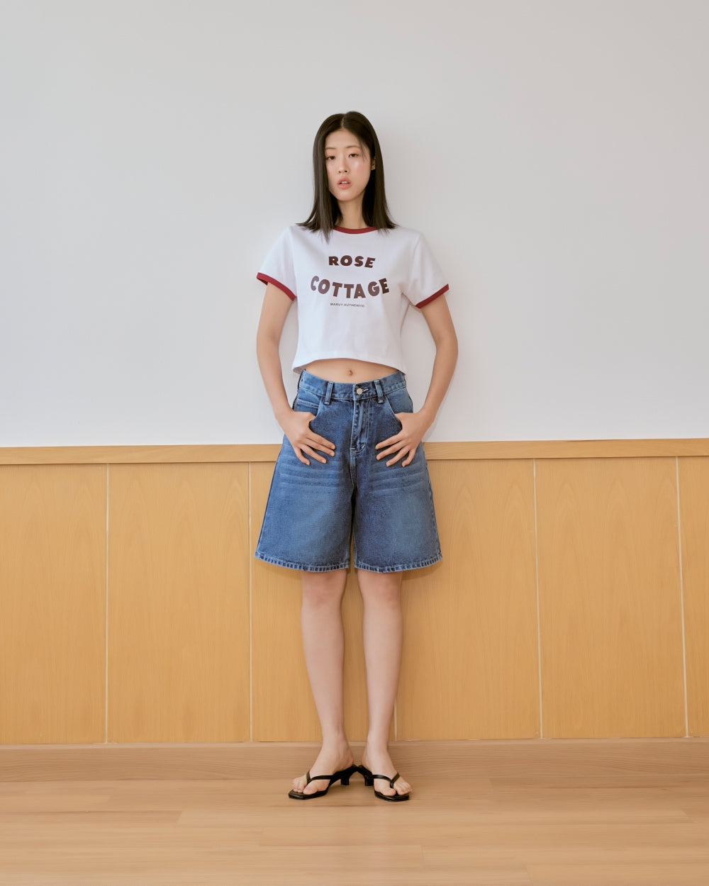 rose cottage ringer tee
