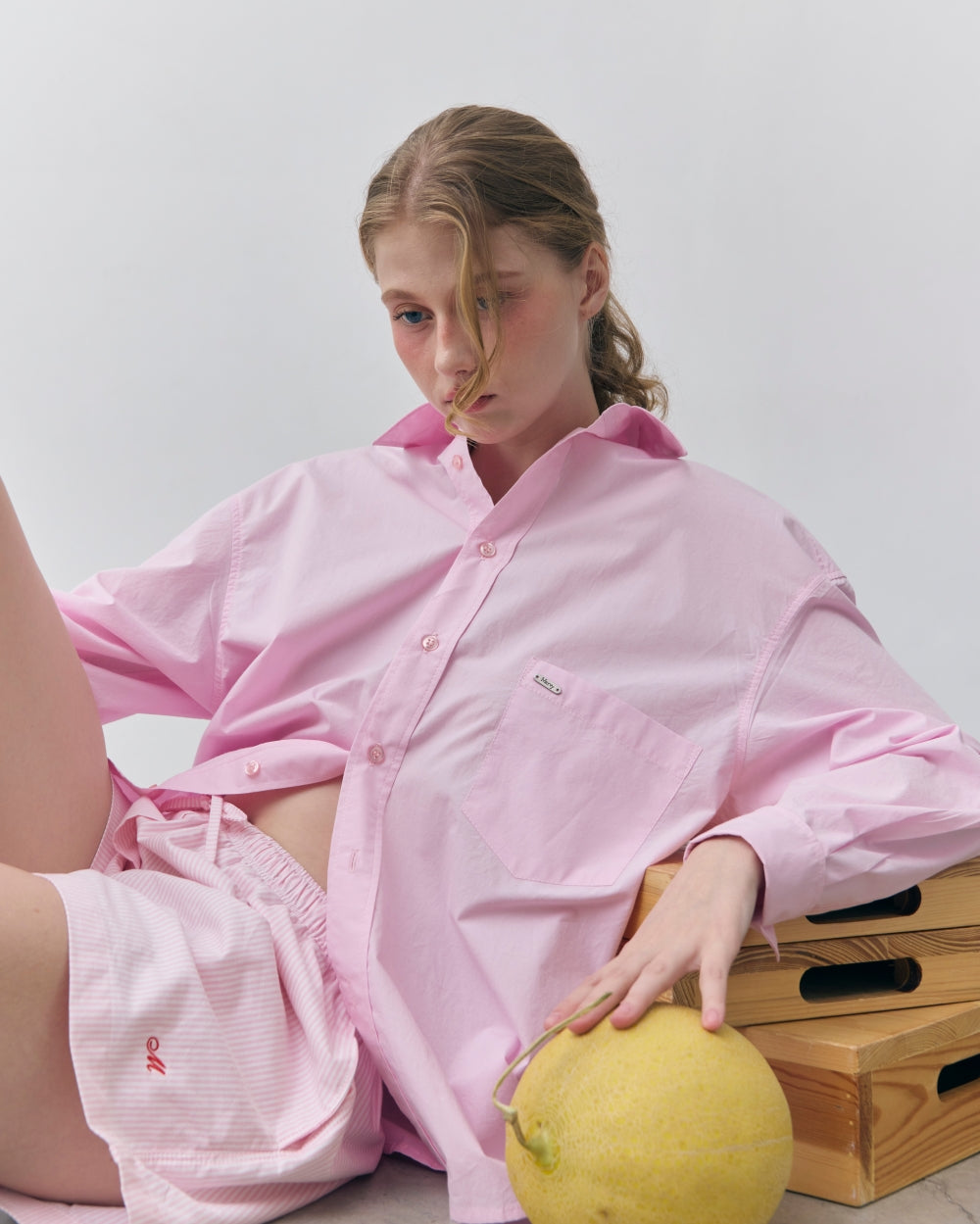 everyday marvy oversized shirt