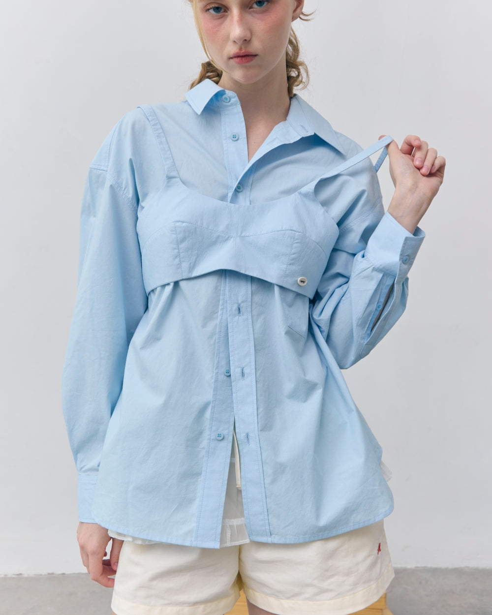 everyday marvy oversized shirt