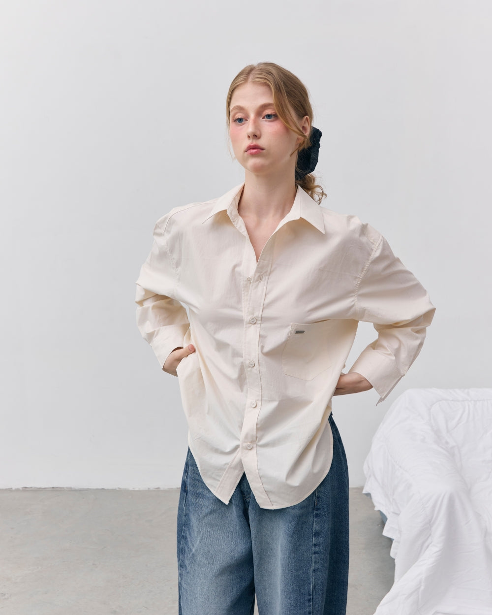 everyday marvy oversized shirt
